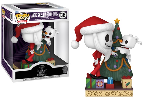 Funko Pop: Nightmare Before Christmas 30th Jack Zero With Tree  Deluxe  10cm