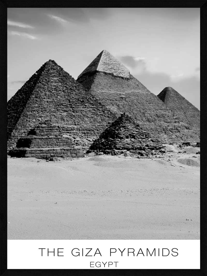 Giza Pyramiderne Plakat