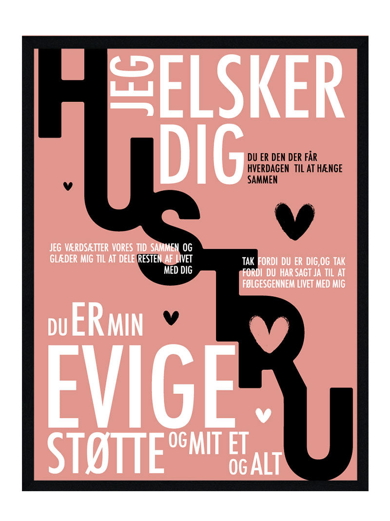 Hustru Plakat Personlig Plakat