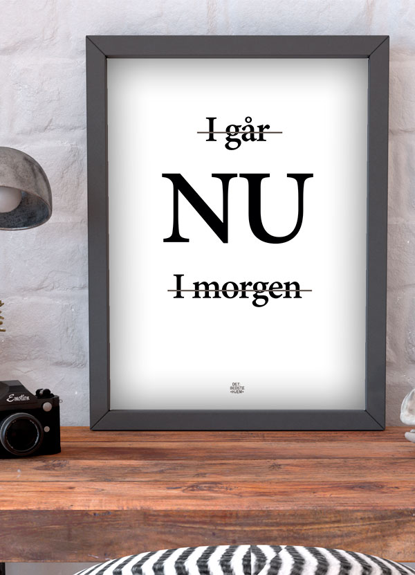 Igår  Nu    Morgen-plakat 21   29    A4  Kr  199 -
