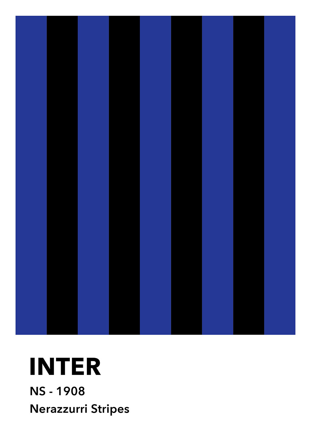 Inter Nerazzurri Stripes Af Olé Olé