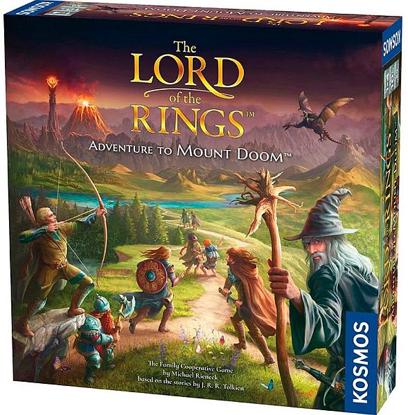 Lord Of The Rings: Adventure To Mount Doom Board Game
