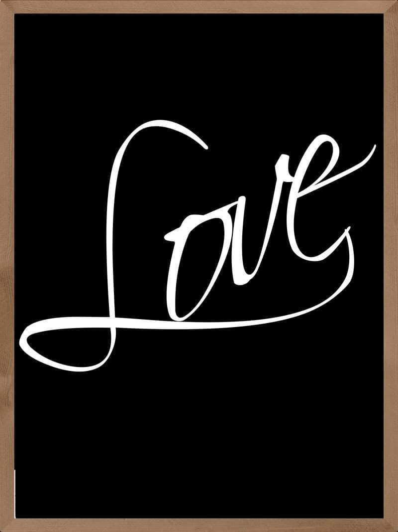 Love Plakat