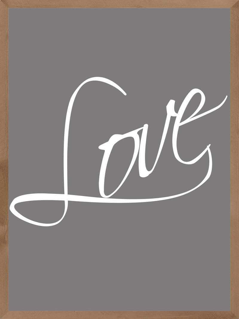 Love Plakat