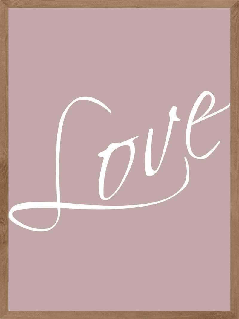 Love Plakat