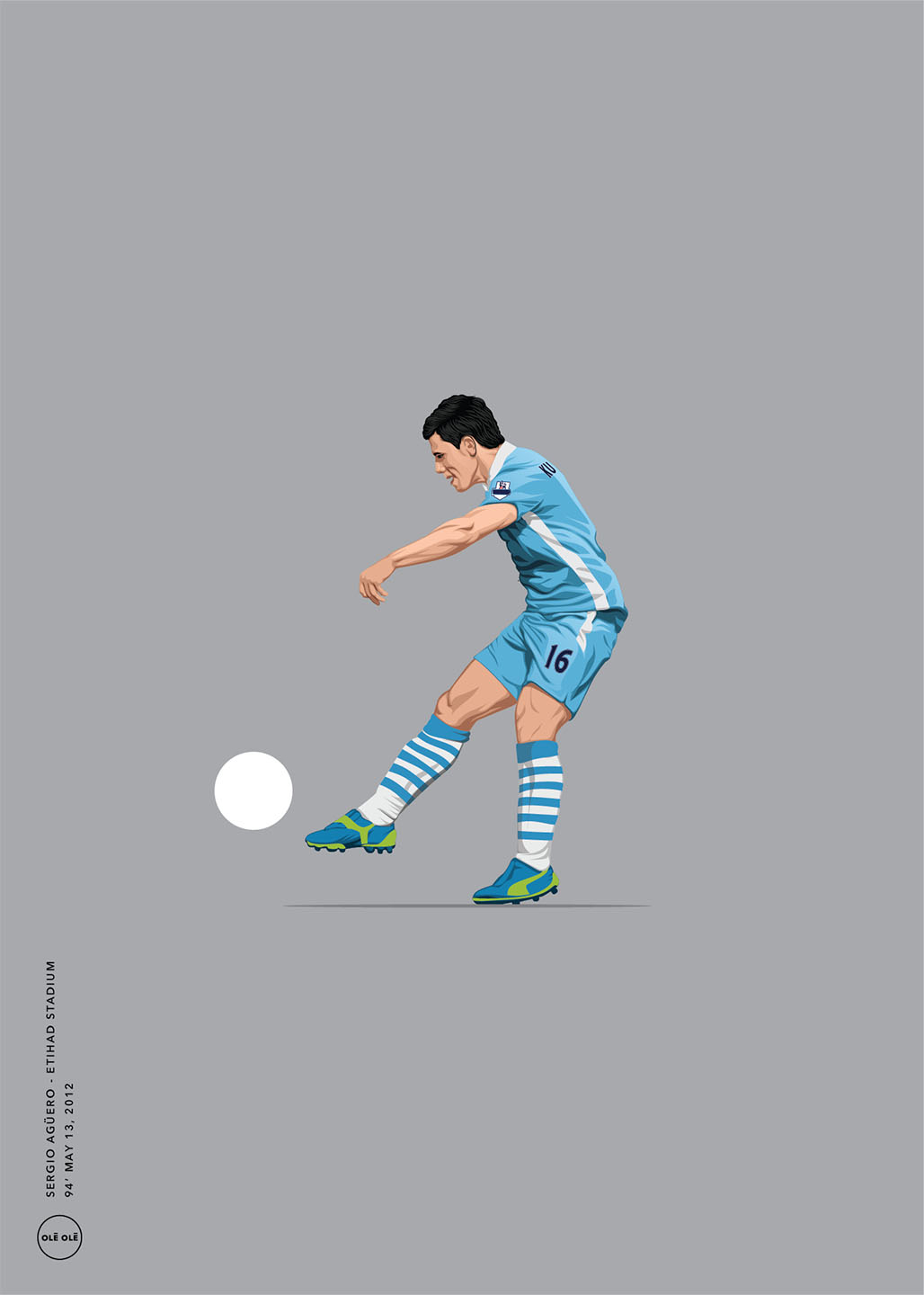94â  13 May  2012   Sergio Aguero Af Olé Olé