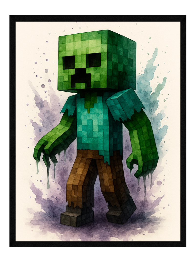 Minecraft Plakat