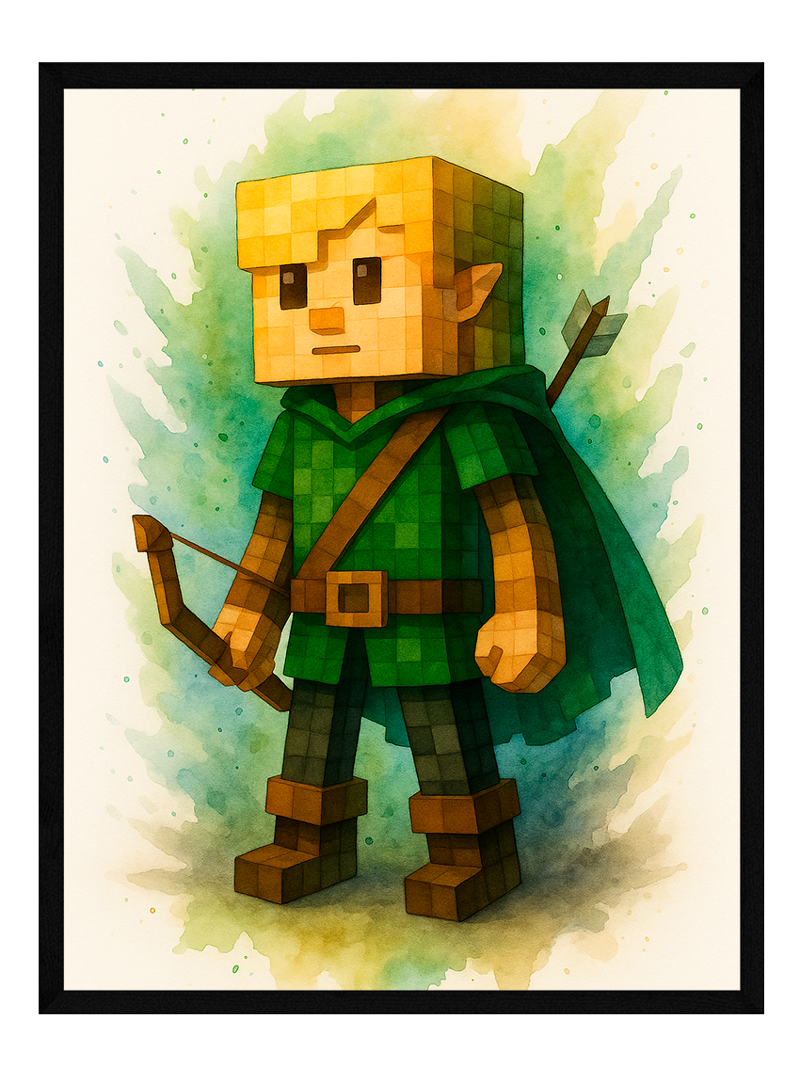 Minecraft Plakat