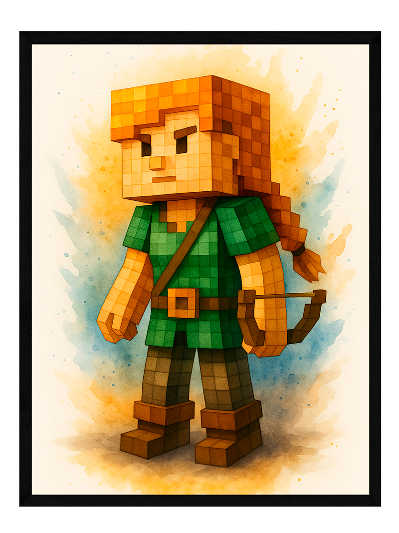 Minecraft Plakat