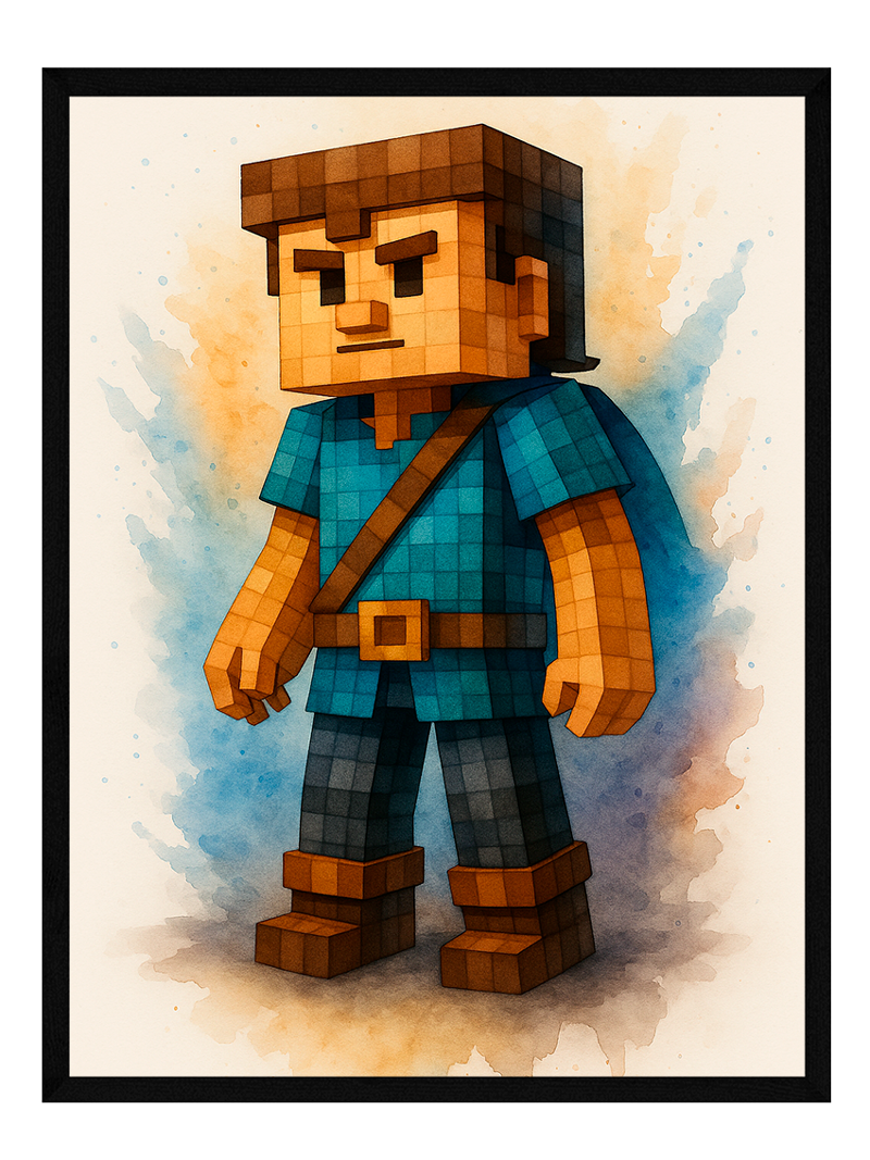 Minecraft Plakat