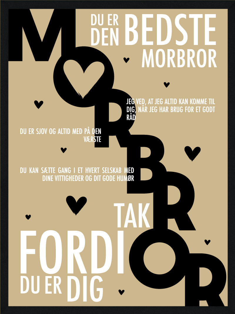 Morbror Plakat Personlig Plakat