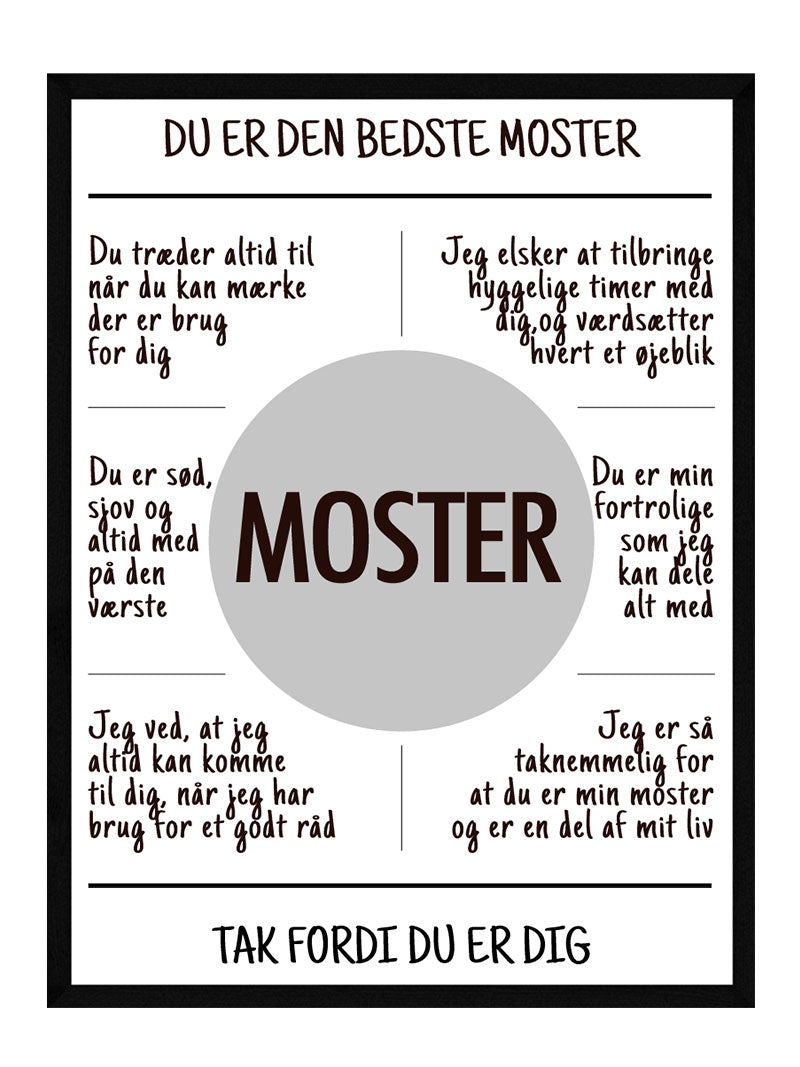 Moster Plakat