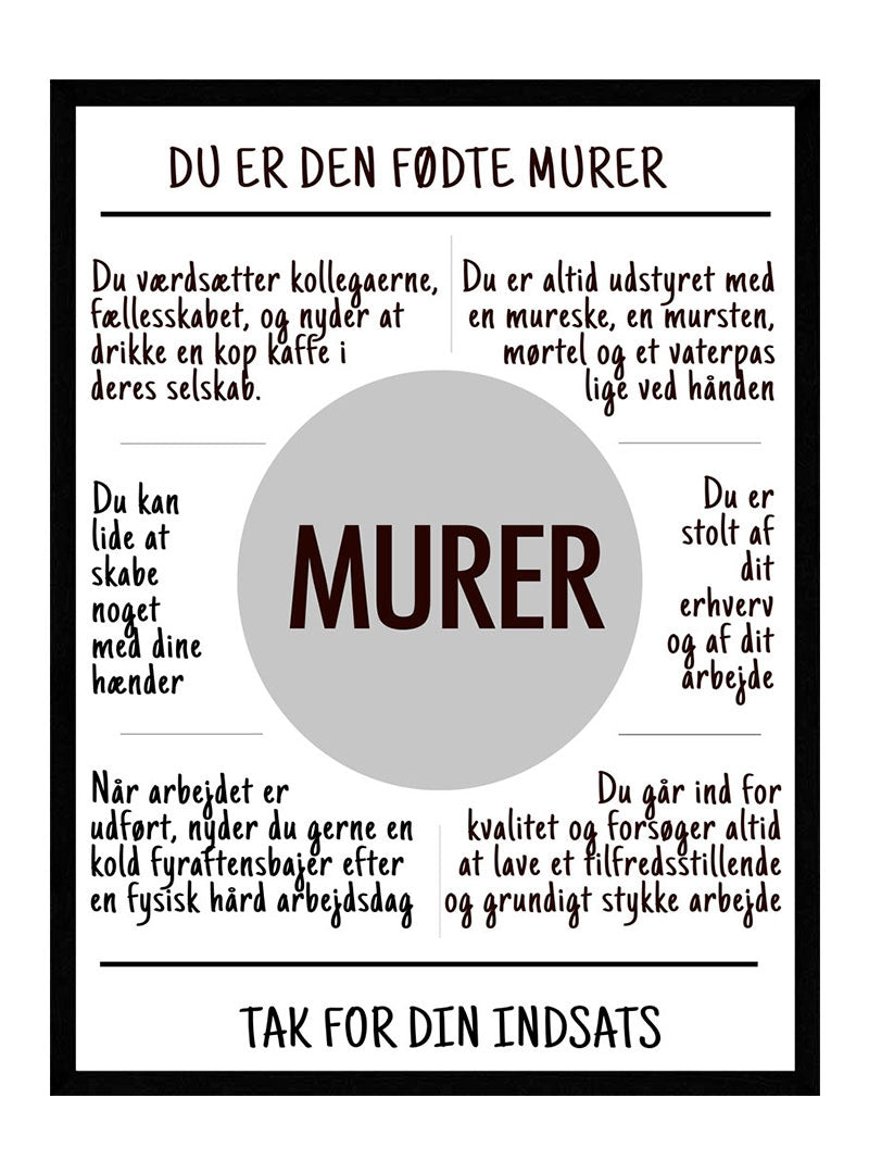 Murer Plakat
