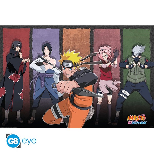 Naruto Shippuden Naruto   Allies Poster Plakat 61x91 5cm