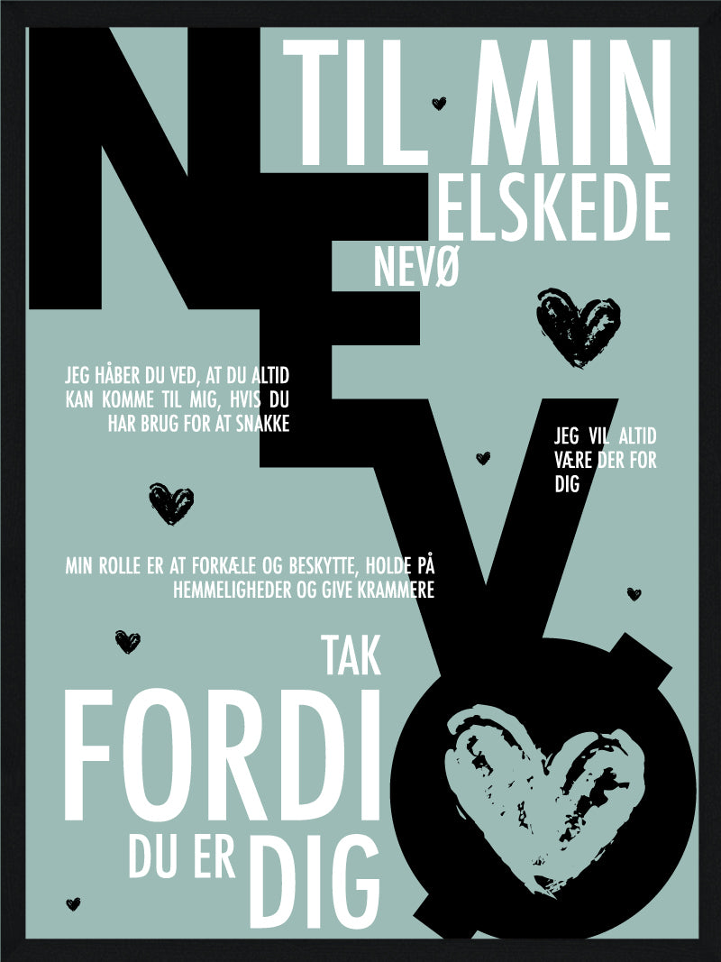 Nevø Plakat Personlig Plakat