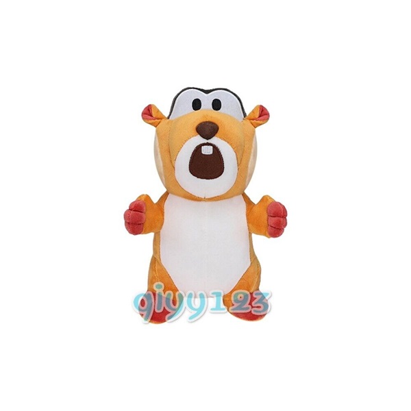 Nintendo Super Mario Wonder Skedaddler Squirrel Bamse Plush 22cm