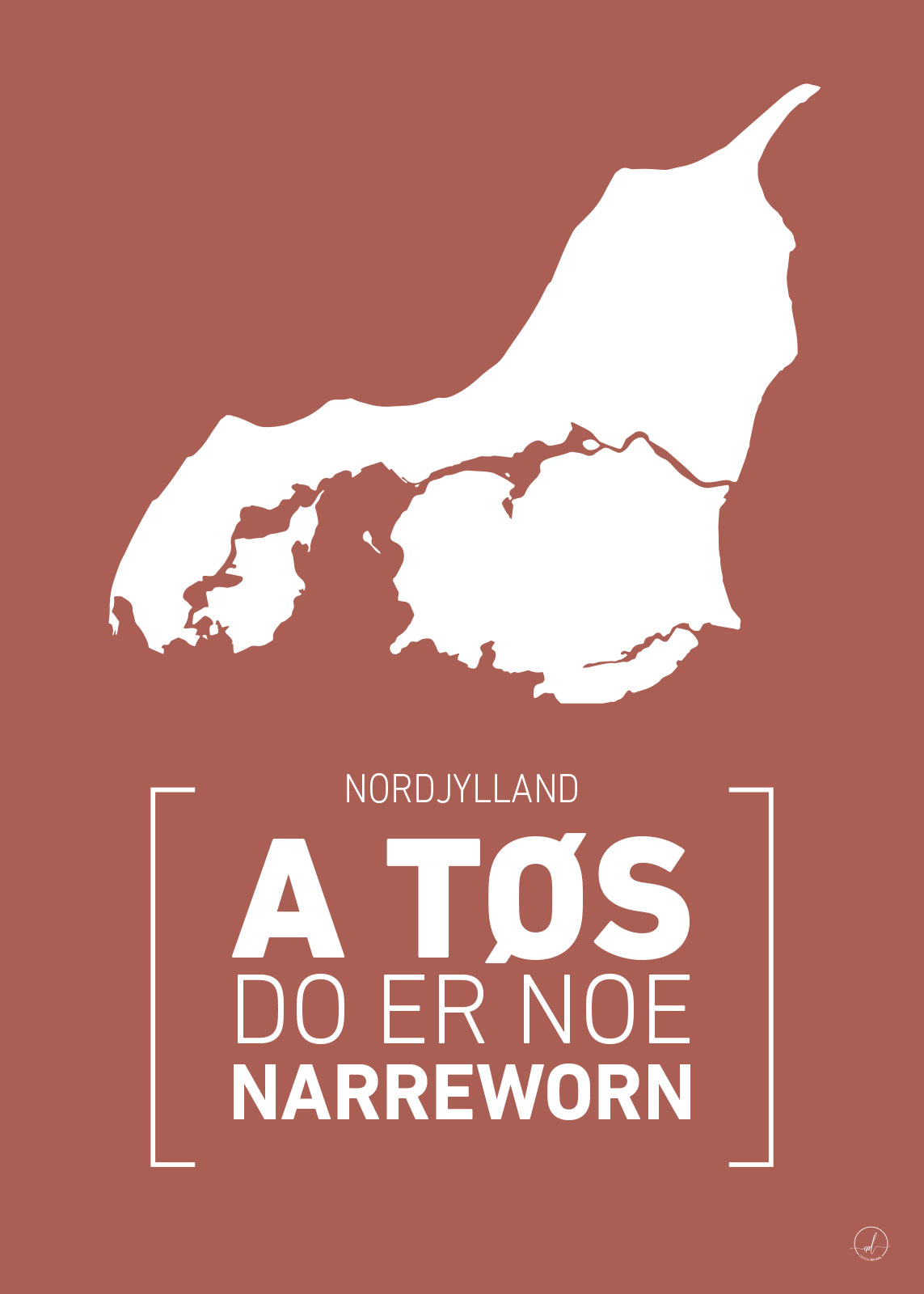 Nordjylland Rød Af Rikke Axelsen