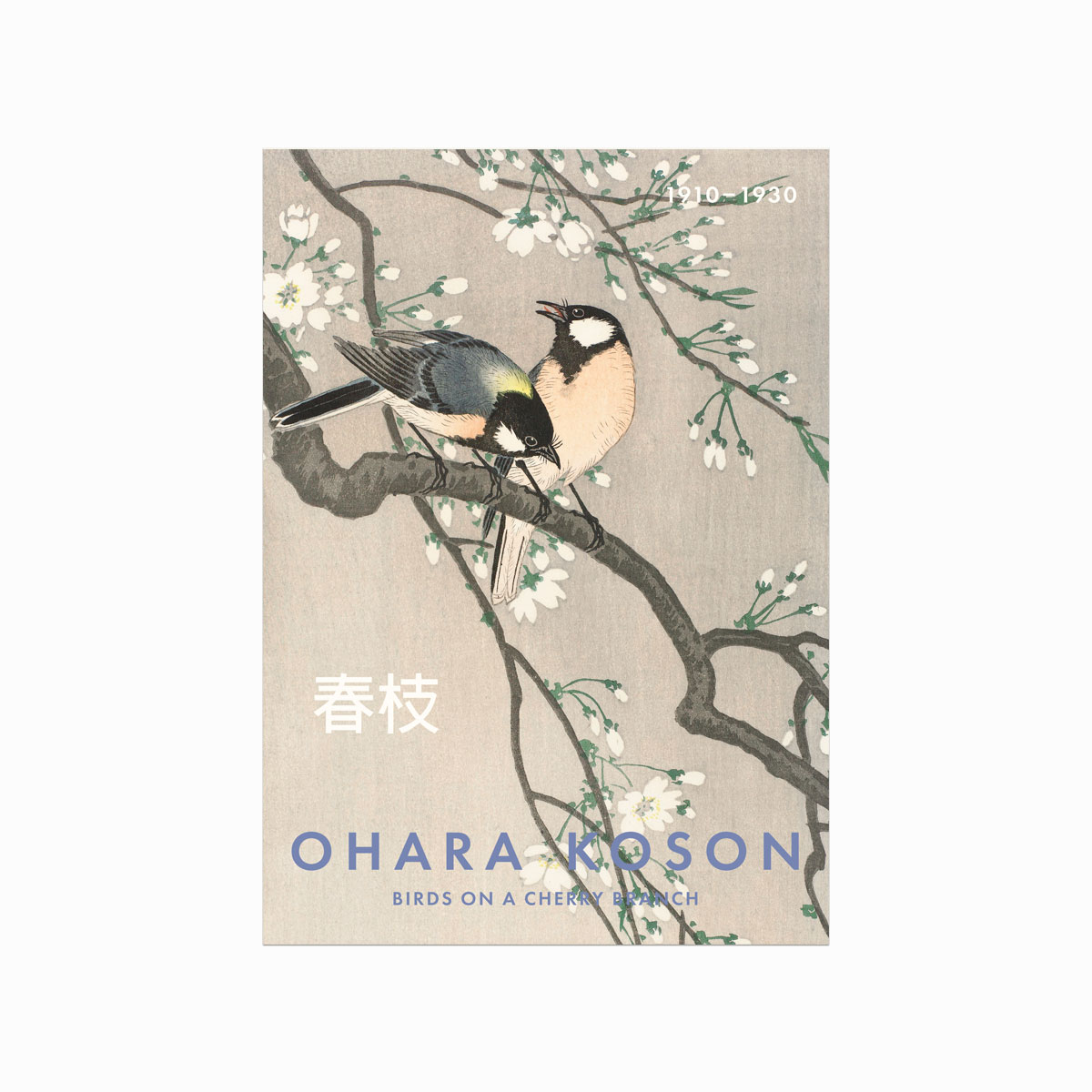 Ohara Koson Plakat  Birds On   Cherry Branch