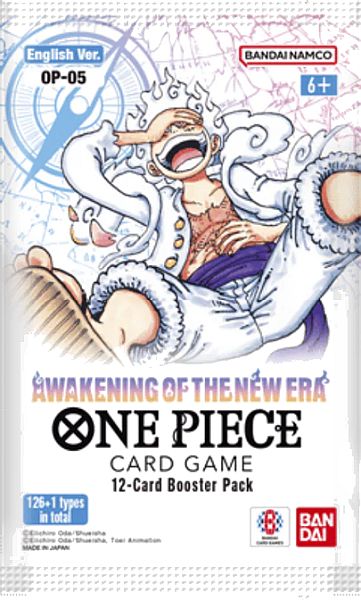 One Piece Card Game: Op05 Awakening Of The New Era Booster Pack
