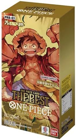 One Piece Japanese Prb01 The Best Booster Box