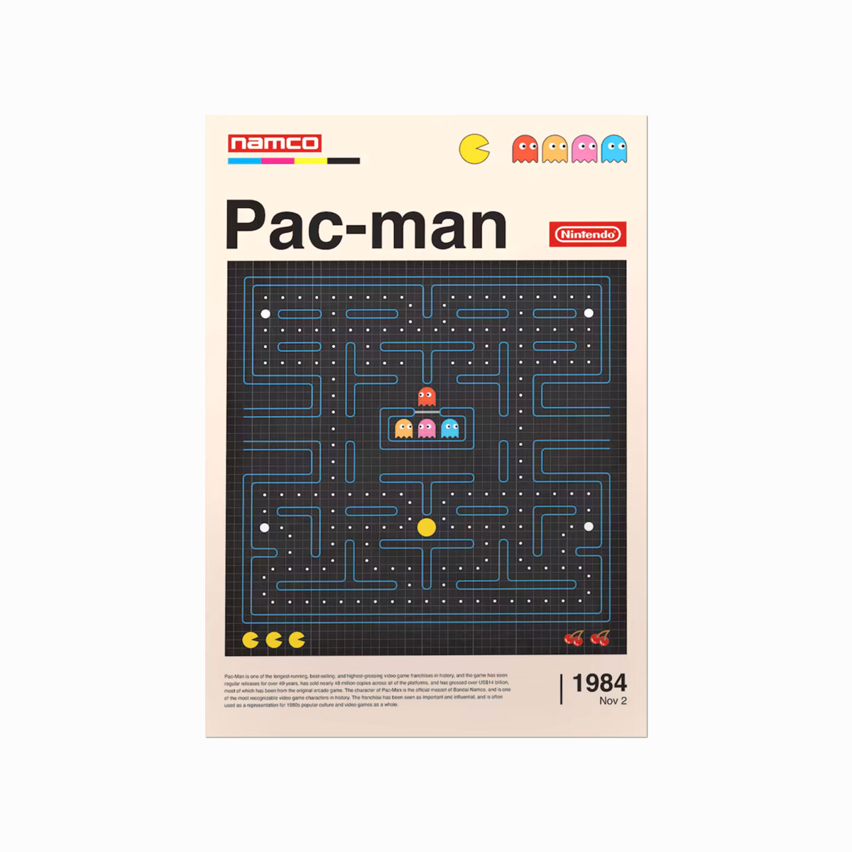 Pacman Plakat