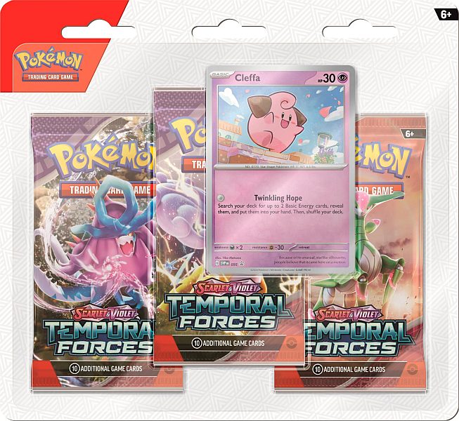 Pokemon Sv05 Temporal Forces  -pack Blister: Cleffa