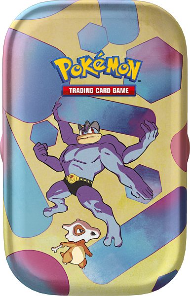 Pokemon Tin Kasse 2023 Fall Scarlet   Violet: 151 Mini Tin: Machamp    Boosters     195 184 Nt