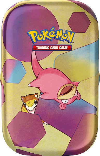 Pokemon Tin Kasse 2023 Fall Scarlet   Violet: 151 Mini Tin: Slowpoke    Boosters     195 184 Nt