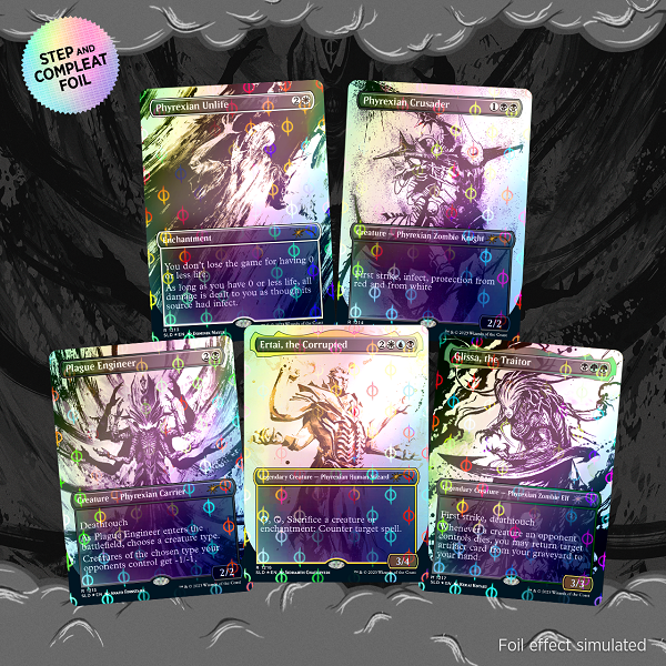 Secret Lair Drop Series  2023 : Winter Superdrop: Showcase: All Will Be One : Step And Compleat Edition  Foil