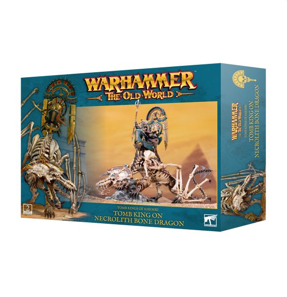 Tomb Kings Of Khemri Tomb King Liche Priest On Necrolith Bone Dragon  2024  99122717001