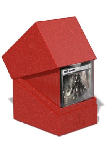 Ultimate Guard: Return To Earth Boulder Deck Case  Deck Box  133  Standard Size Red