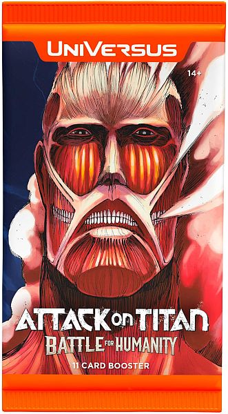 Universus  Ufs  Card Game Attack On Titan: Battle For Humanity Booster Pack