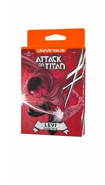 Universus  Ufs  Card Game Attack On Titan: Battle For Humanity: Clash Deck Levi