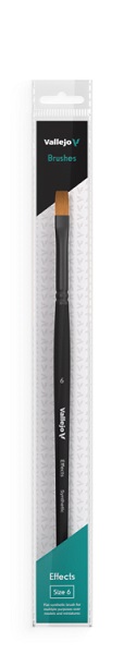 Vallejo Brush Flat Synthetic Hair No