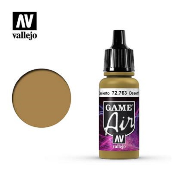 Vallejo Maling Game Air: Desert Yellow 17ml