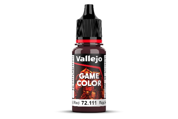 Vallejo Maling Game Color: Nocturnal Red 18ml