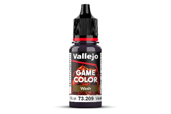 Vallejo Maling Game Color: Wash Violet 18ml