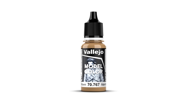 Vallejo Maling Model Color: Matt  138  Desert Brown 18ml