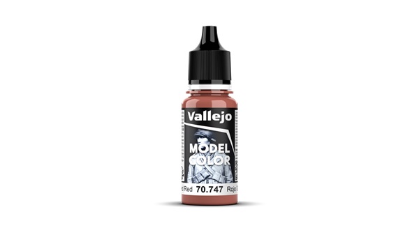 Vallejo Maling Model Color: Matt  035  Faded Red 18ml