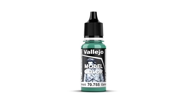 Vallejo Maling Model Color: Matt  074  Light Emerald 18ml