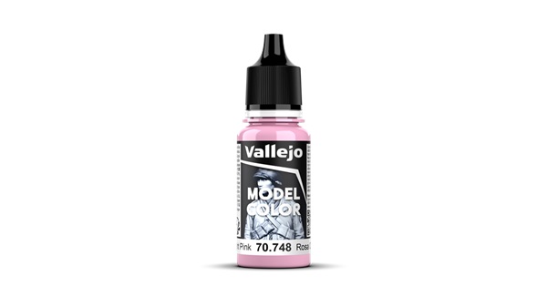 Vallejo Maling Model Color: Matt  042  Light Pink 18ml