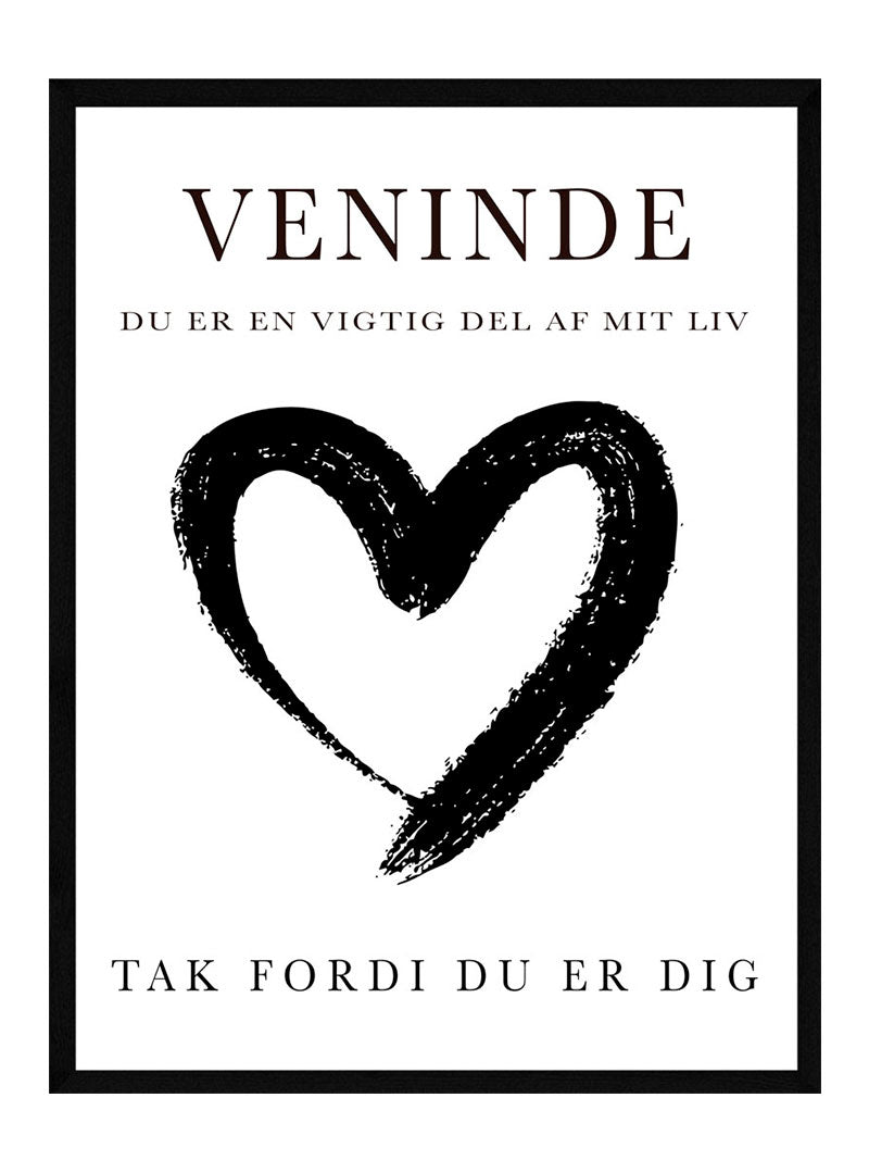 Veninde Plakat