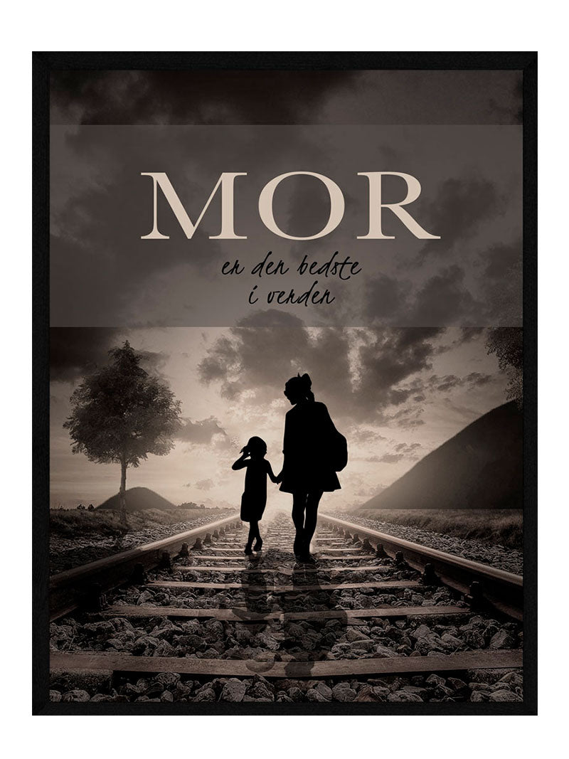 Verdens Bedste Mor Plakat Jernbane
