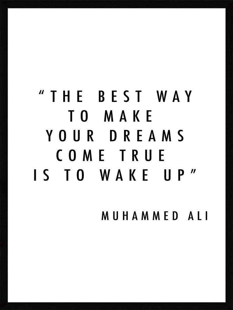 Wake Up Muhammed Ali Plakat