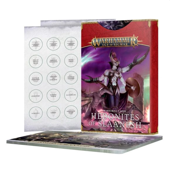 Warhammer: Age Of Sigmar Warscroll Cards: Hedonites Of Slaanesh  2023  60050201007
