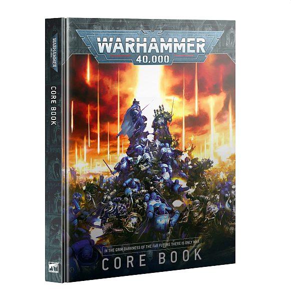 Warhammer 40 000 Core Book  Rule Book 2023  10th Edition Regelbog 60040199167