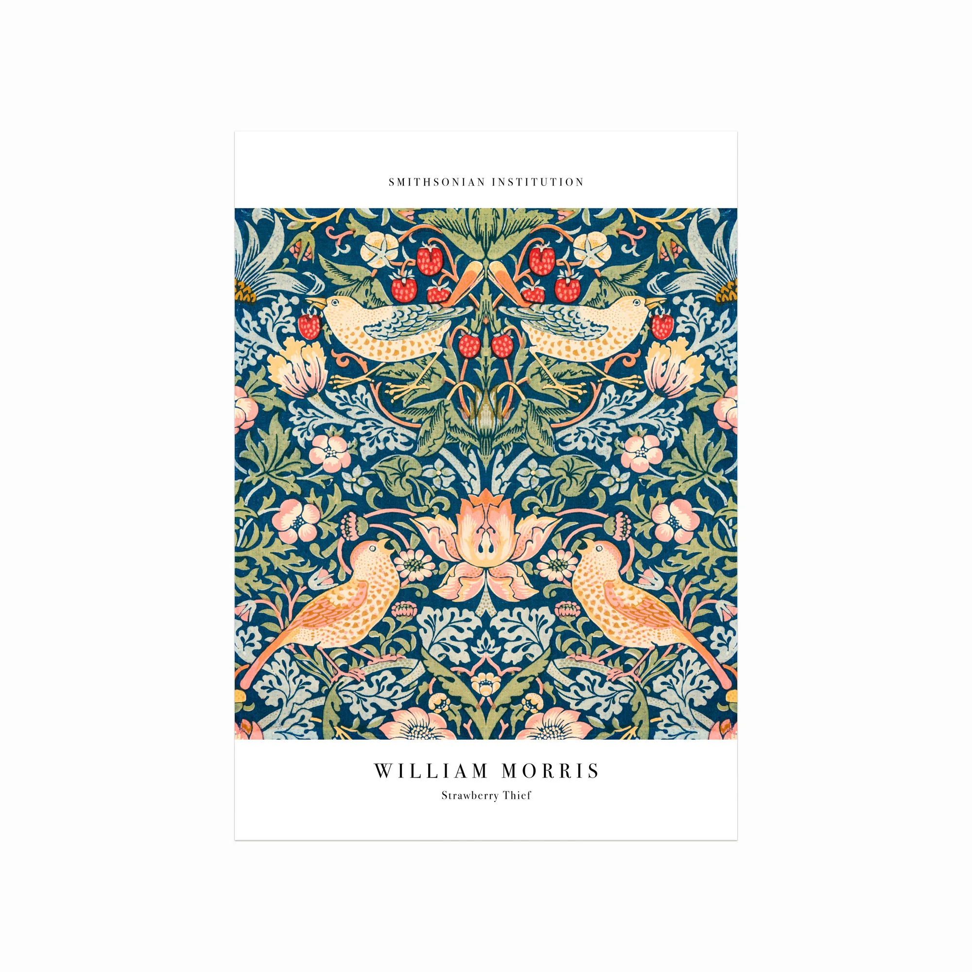 William Morris Plakat  Strawberry Thief