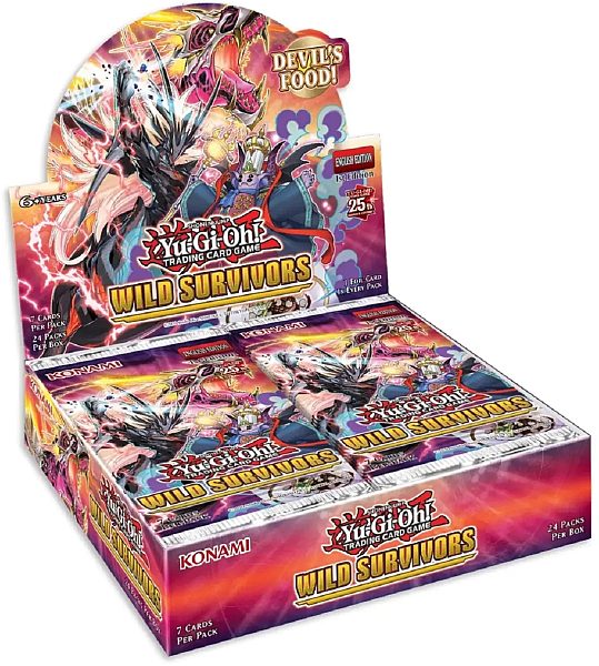 Yu-gi-oh  Wild Survivors Booster Display