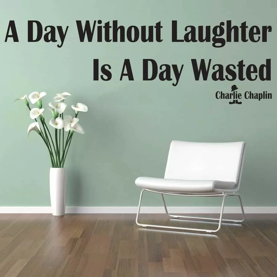 Day Without Laughter Wallsticker