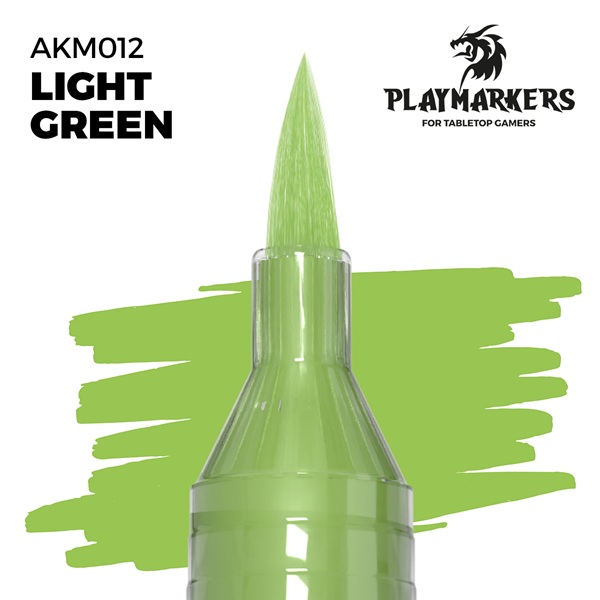 Ak Interactive Playmarkers: Light Green  Paint Marker Malingstusch